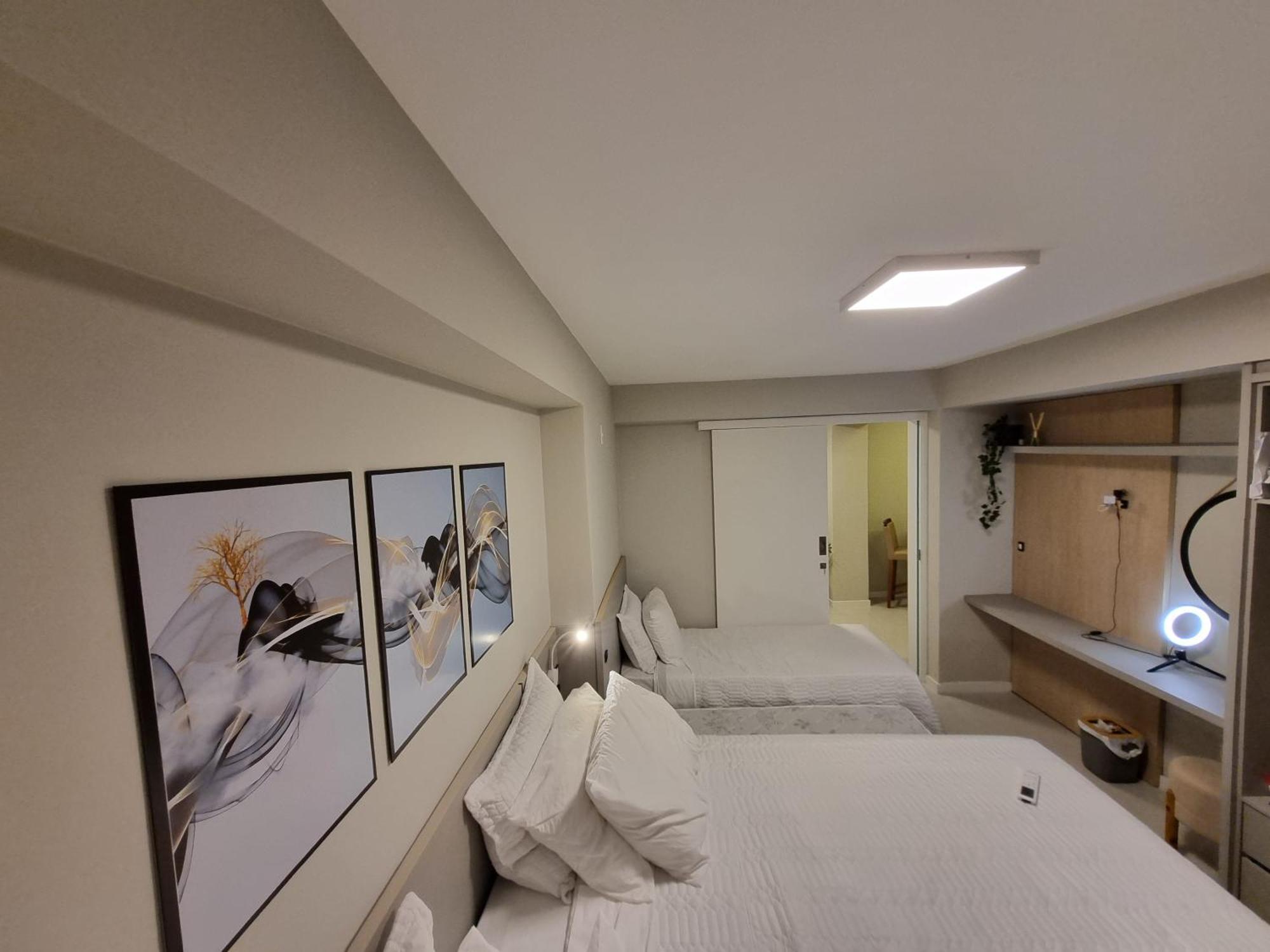 Ferienwohnung Luxo Quadra Mar Balneario Balneário Camboriú Exterior foto